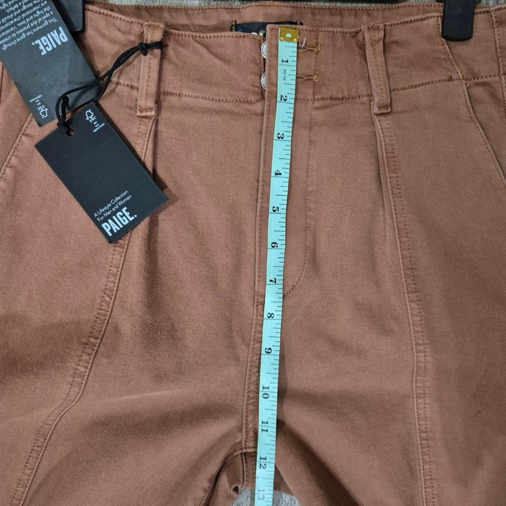 BROOKLYN DOUBLE BUTTON WAISTBAND JEANS - VINTAGE MOCHA BISQUE sz 29 - Picture 10 of 12
